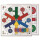 Cayro - Parcheesi-Brett für 4 und 6 Spieler - Holzbrett - Familienbrettspiel - Traditionelles Spiel - Langlebig und leicht zu transportieren - Spielspaß garantiert