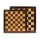 Cayro – Schachbrett – Dunkles Holz – Größe 40 x 40 cm – handwerkliche Qualität – makellose Verarbeitung – Elegantes Design – widerstandsfähig und langlebig, handgefertigt