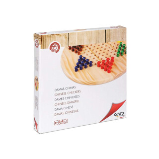 Cayro – Chinesische Dame – Traditionelles Brettspiel – Kinderspiel – Brettspiel – Strategie – Chips – bis zu 6 Spieler – Familie und Freunde – Spaß
