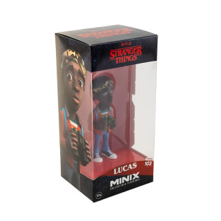 MINIX Collectible Figurines, Figur: Stranger Things – Lucas, 12 cm Sammelfigur, Ab 17+ Jahren, Deutsch