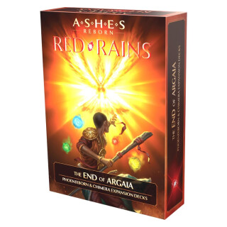 Ashes Reborn: Red Rains - Das Ende von Argaia von Plaid Hat Games | Alter 14+ | 1-2 Spieler