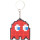 Bioworld Pac-Man - Blinky Rubber Keychain