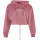Disney Damen Lilo & Stitch-Angel Cropped Hoodie Sweatshirt mit Kapuze, New pink, M