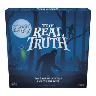 The Last Podcast on The Left Presents: The Real Truth - Strategiespiel of World Conspiracy Theories and Mysteries, Board Game for 2-5 Players, Ages 14+