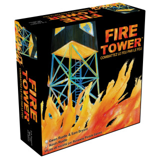 Goliath Toys Fire Tower (Französische Ausgabe) Partyspiele, Strategiespiele, ab 10 Jahren, Brettspiele, Schütze Sie und sei das taktischste Spielzeug zum Mitnehmen, 2 bis 4 Spieler