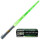 Goliath Power Saber Farbe Grün, Schwert für Kinder ab 6 Jahren, Laserschwert in Farbe Grün für Intergalaktische Kämpfe, Automatisch Aus- und Einfahrend Spielzeug, 30 cm / 90 cm Ausgefahren