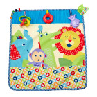 Fisher Price DYW52 Kleine Tierfreunde-Spieldecke, mehrfarbig