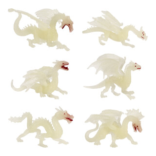 Safari "Toob Glow-in-The – Dark Drachen Miniaturen (Mehrfarbig)
