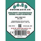 100 Docsmagic.de Perfect Protection Inner Card Sleeves Clear - 63,5 x 88 Standard Size 64 x 89