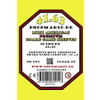 500 Docsmagic.de Premium Mini American Board Game Sleeves - 41 x 63 - 10 Packs - Small US - 43 x 65 - Brettspielhüllen