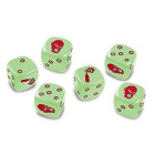 Zombicide - Glow in the Dark Dice - Wrfel