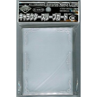 KMC Standard Sleeves - Character Guard Clear with Florals 60 oversized Sleeves