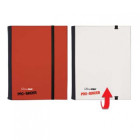 Ultra Pro - Pro-Binder - 4-Pocket Portfolio - Red/White