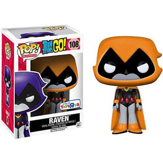 Funko POP! TV - Teen Titans Go! - Raven (Orange Limited) Vinyl Figure 10cm