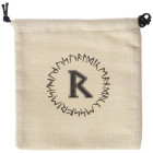 Runic Beige & black Dice Bag