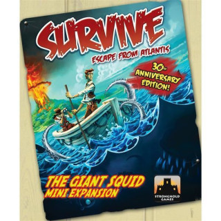 Survive: Escape from Atlantis! The Giant Squid Mini Expansion - English