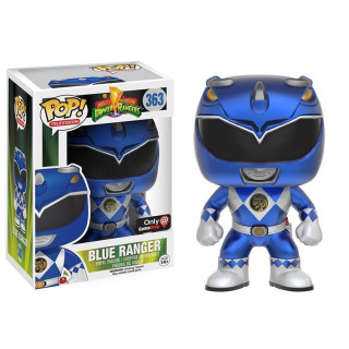 Funko POP! Television Power Rangers - Metallic Blue Ranger Vinyl Figure 10cm limited