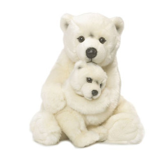 WWF Eisbärmama mit Baby