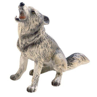 Bullyland Howling Wolf Figurine