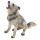 Bullyland Howling Wolf Figurine