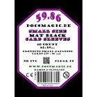 600 Docsmagic.de Double Mat Black Card Sleeves Small Size 62 x 89 - Schwarz - YGO - 10 Packs