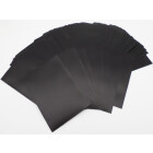 600 Docsmagic.de Double Mat Black Card Sleeves Small Size 62 x 89 - Schwarz - YGO - 10 Packs