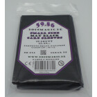 600 Docsmagic.de Double Mat Black Card Sleeves Small Size 62 x 89 - Schwarz - YGO - 10 Packs
