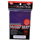KMC Standard Sleeves - Hyper Mat Purple (80 Sleeves)