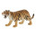 Bullyland 63683 - Spielfigur - Tiger braun, Circa 15 cm