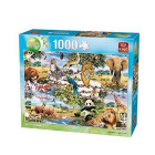 KING 5481 "Wild Animals" Puzzle (1000-Piece)