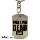 THE WALKING DEAD Keychain Dog tag logo