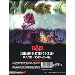 Dungeons & Dragons Rage of Demons: DM Screen - English