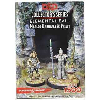 Temple of Elemental Evil: Marlos Urnrayle & Priest (2 Figures)