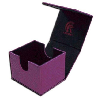 Legion - Deckbox - Hoard V2 Dragon Hide Pink