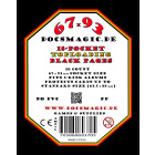 10 Docsmagic.de 18-Pocket Pages Black - Toploading Standard Size - MTG - Pokemon - 11-Hole - Schwarz