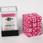 Blackfire Dice Cube ? 12mm D6 36 Dice Set ? Opaque Pink