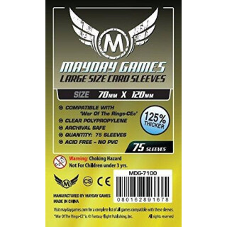 Mayday Tarot Card Sleeves (70x120mm) - 75 Premium
