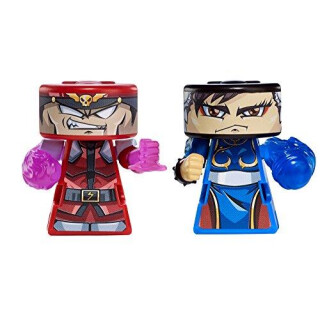 VS Rip-Spin Warriors Street Fighter M. Bison and Chun Li Figure 2-pack