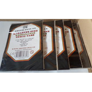 5x 100 Docsmagic.de Resealable Magazine Size Comic Bags 8-3/4"x 11-1/8"+ 1-1/2"Flap- 2 Mil