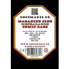 5x 100 Docsmagic.de Resealable Magazine Size Comic Bags 8-3/4"x 11-1/8"+ 1-1/2"Flap- 2 Mil