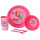 Paw Patrol 4620BL-5886 Breakfast/Lunch and Dinner Set, Pink