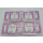 1.000 Docsmagic.de Small Square Board Game Sleeves - 70 x 70 - 72 x 72 - 10 Packs