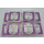 1.000 Docsmagic.de Medium Square Board Game Sleeves - 80 x 80 - 82 x 82 - 10 Packs