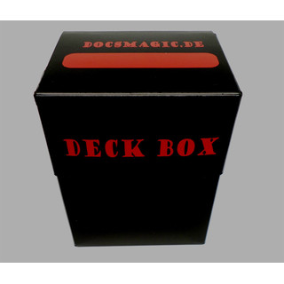 Docsmagic.de Deck Box Medium (80+) Black + Card Divider