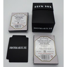 Docsmagic.de Deck Box Medium + 100 Mat Black Sleeves...