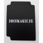 Docsmagic.de Deck Box Medium + 100 Mat Black Sleeves Standard - Kartenhüllen Schwarz