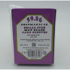 Docsmagic.de Deck Box Medium + 60 Mat Black Sleeves Small Size - Kartenhüllen Schwarz