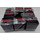 8 x Docsmagic.de Deck Box Medium (80) Black + Card Divider