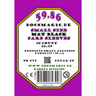 600 Docsmagic.de Mat Black Small Size Card Sleeves Clear - 10 Packs - Standard - 62 x 89