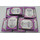 600 Docsmagic.de Mat Black Small Size Card Sleeves Clear - 10 Packs - Standard - 62 x 89